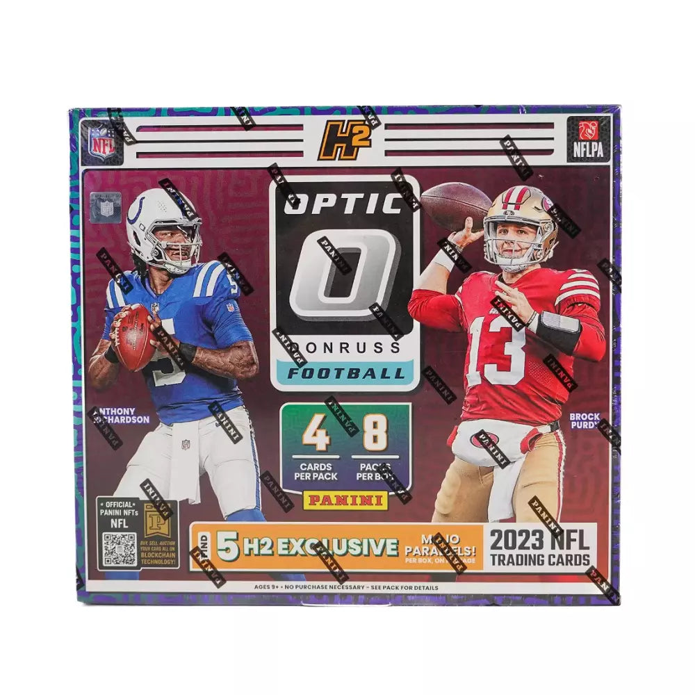 2023 Donruss Optic H2 Football Hobby Box